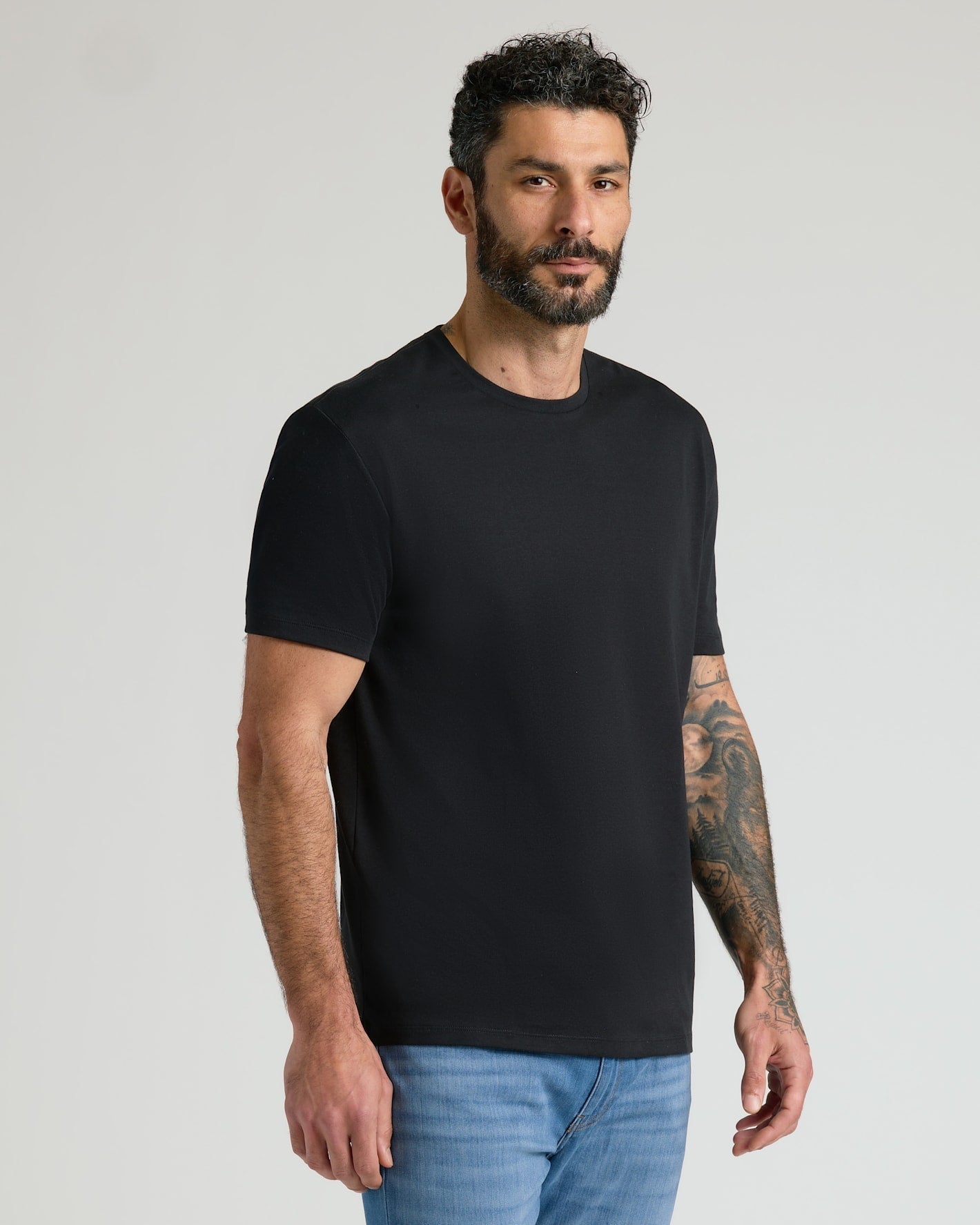 Pima Cotton Blend Crew 4-Pack