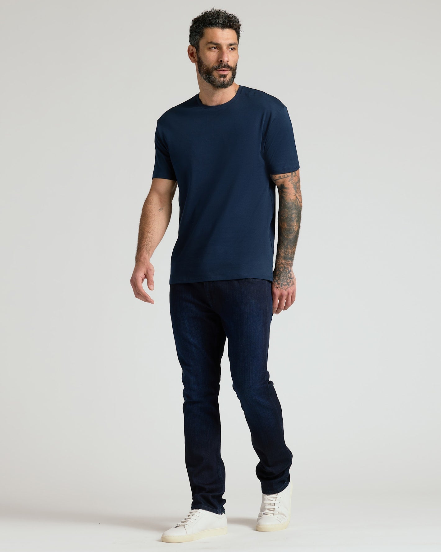 Pima Cotton Blend Crew 4-Pack