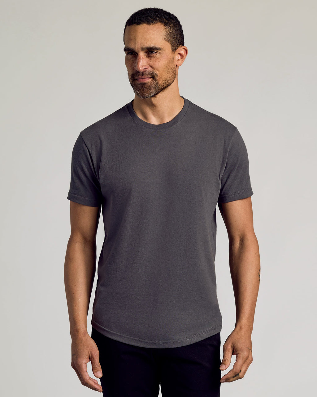 Curved Hem Classic Crew Neck 10-Pack