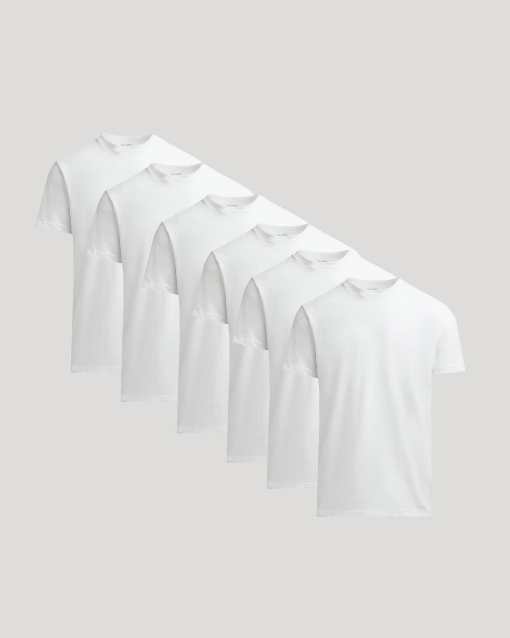 All White Heavyweight Crew 6-Pack