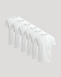 All White Heavyweight Crew 6-Pack