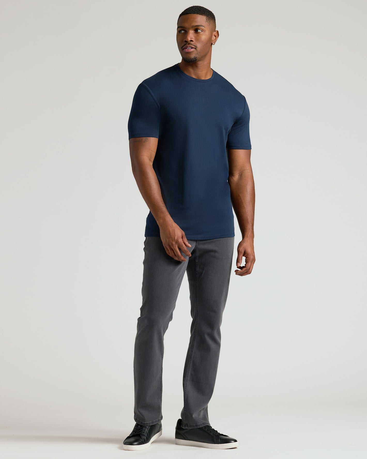 Tall Pima Cotton Blend Crew 4-Pack