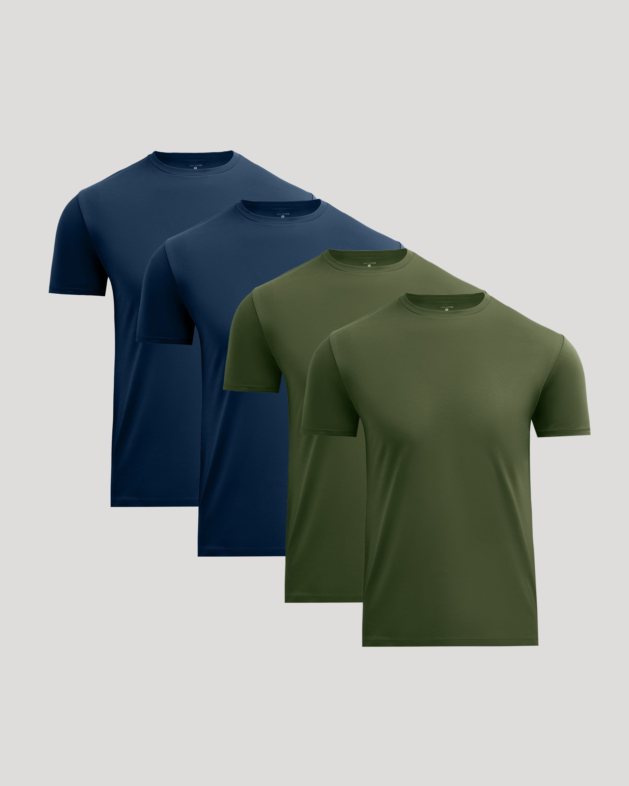 Pima Cotton Blend Crew 4-Pack