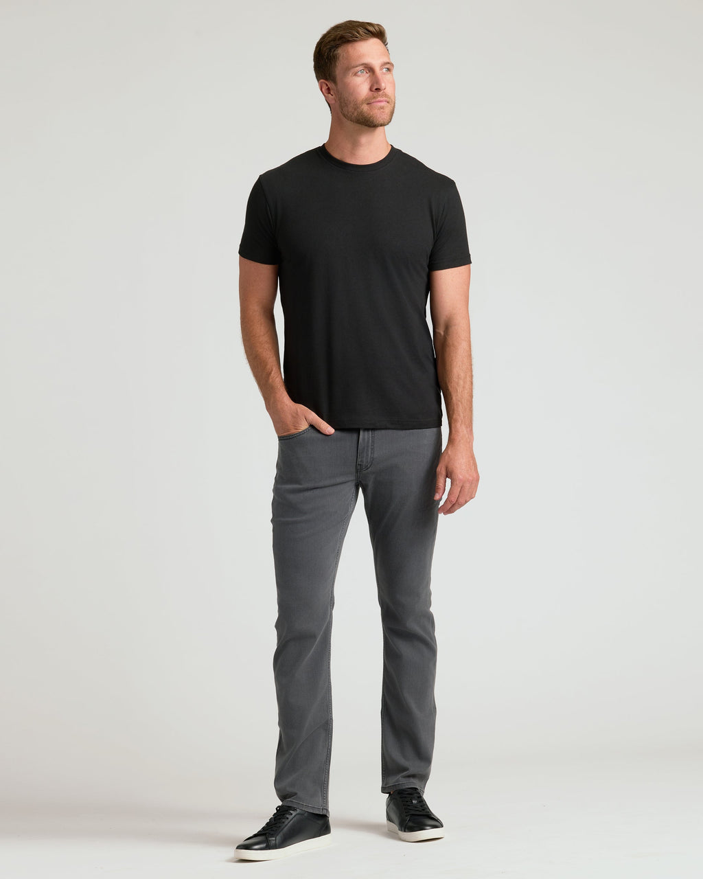 All Black Classic Crews 10-Pack