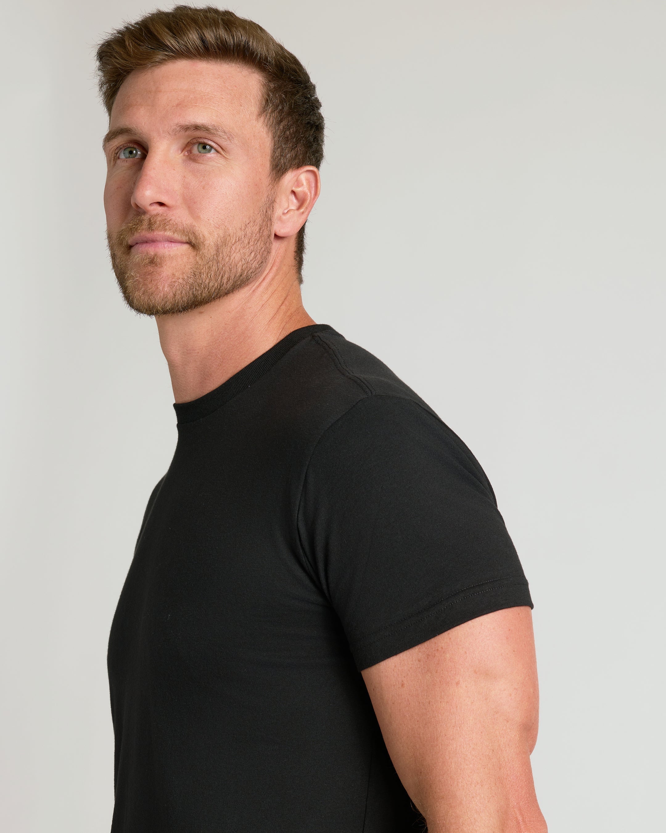 All Black Classic Crews 10-Pack