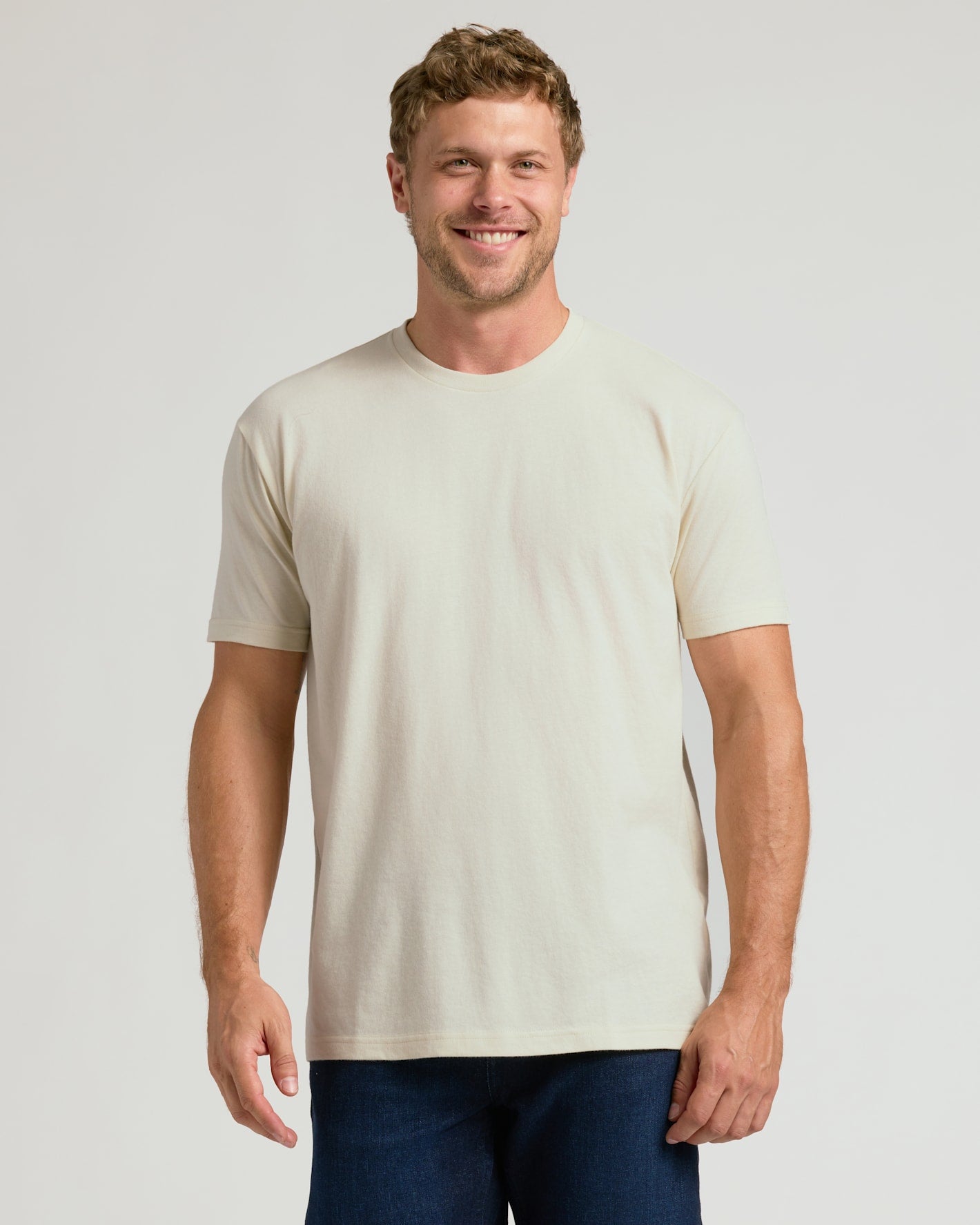 Oatmeal Classic Crew Neck
