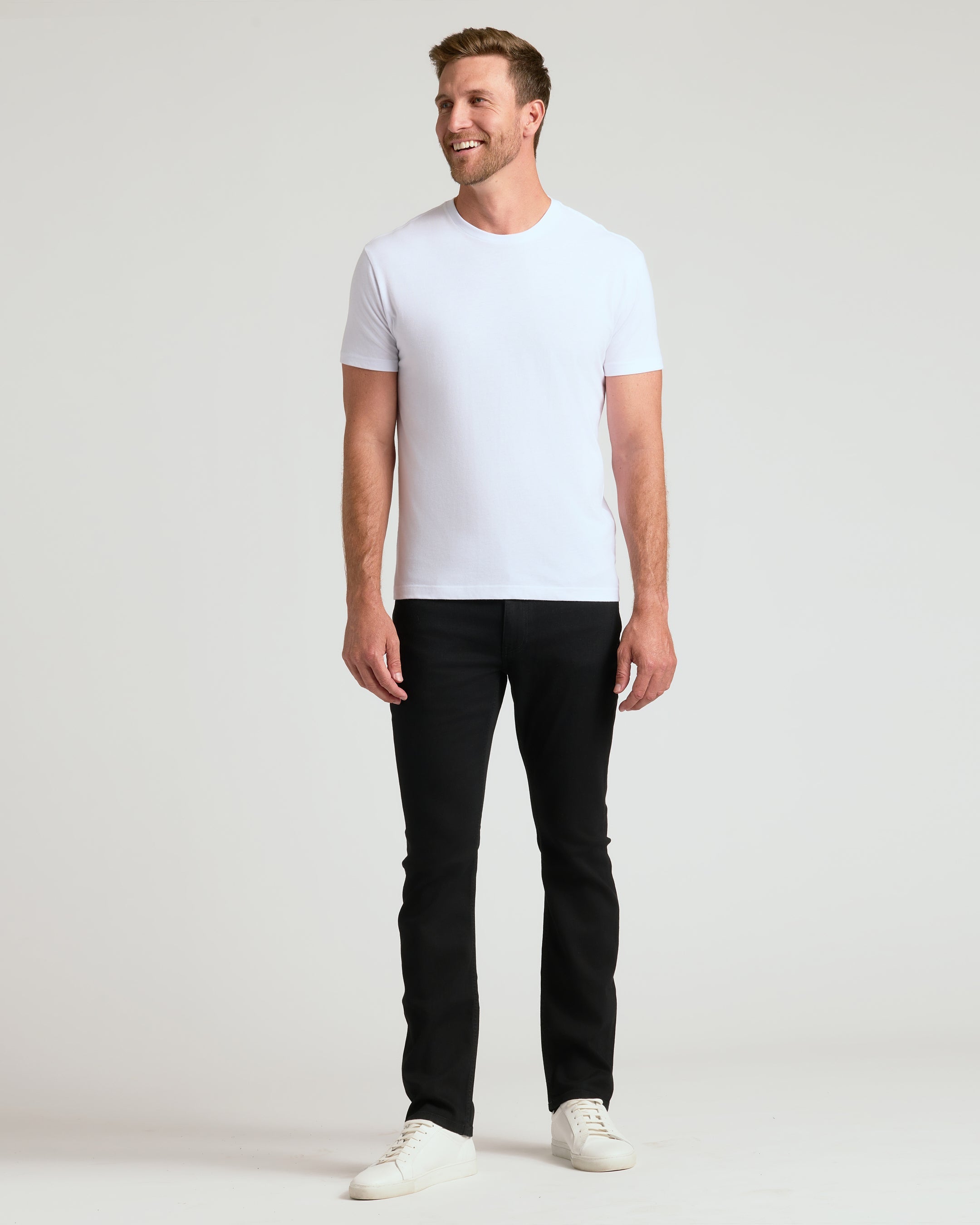 All White Classic Crews 10-Pack