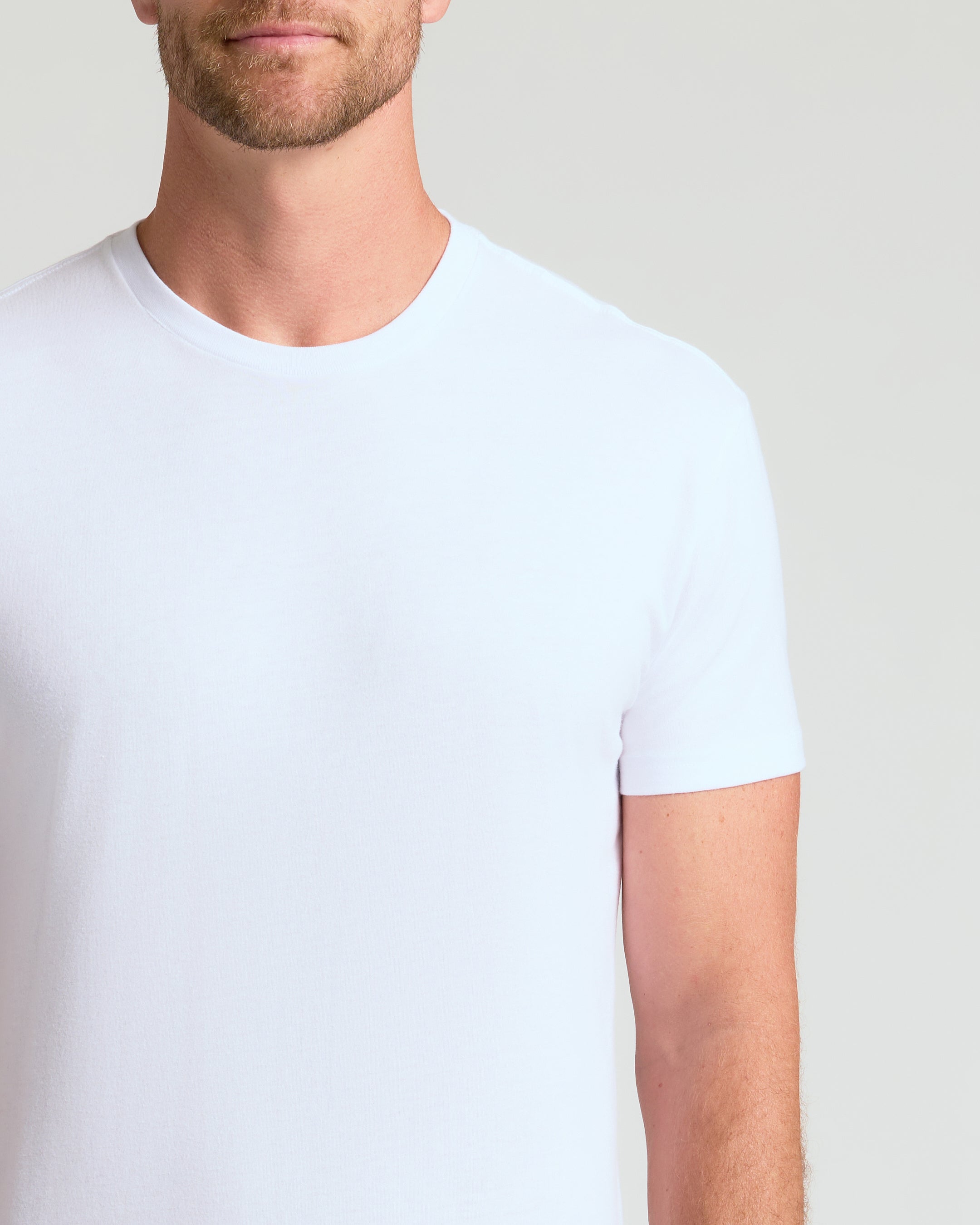 All White Classic Crews 10-Pack