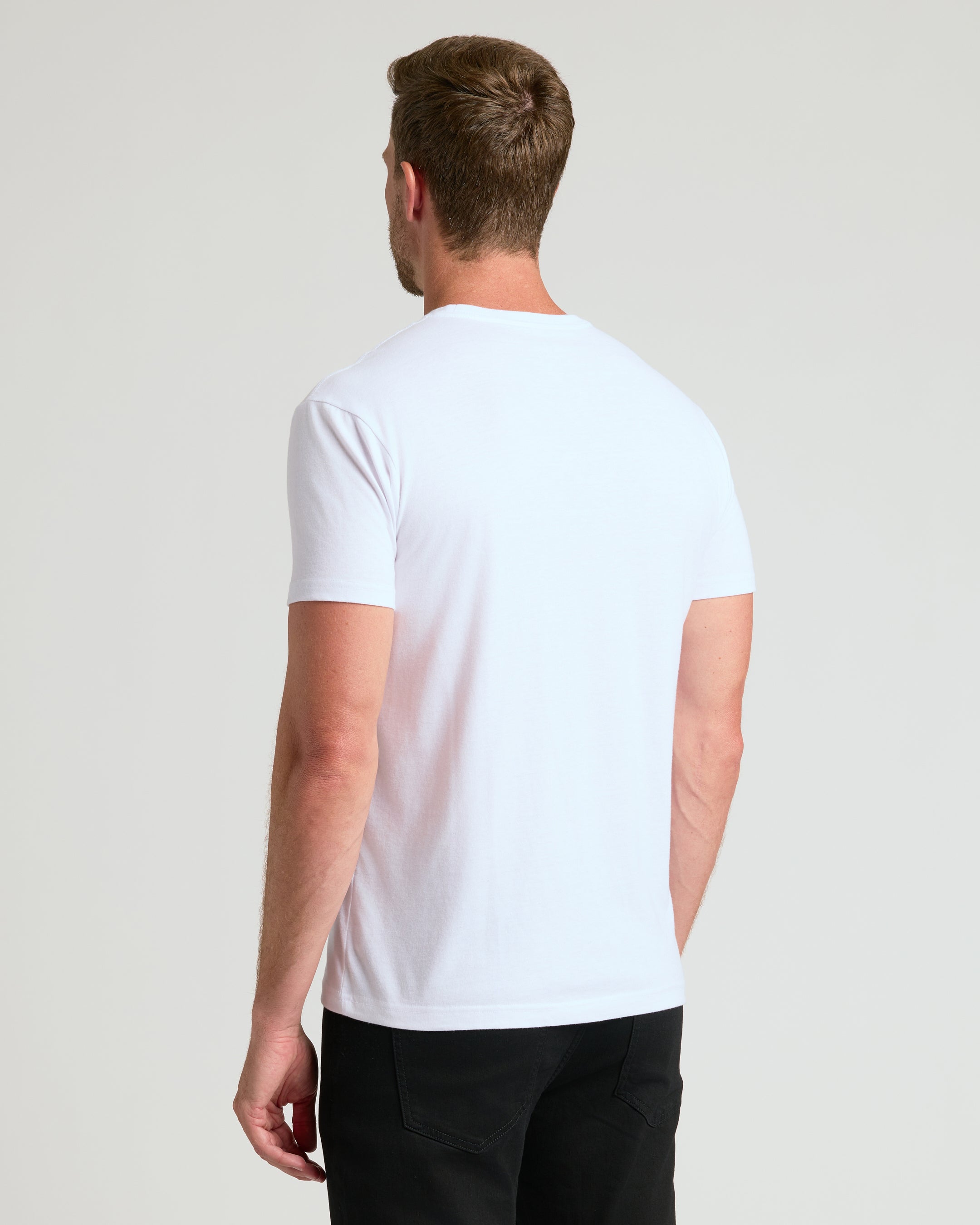 All White Classic Crews 10-Pack