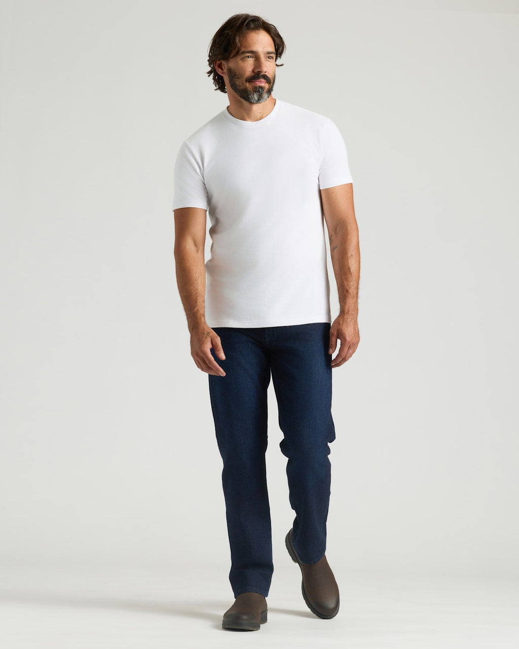 All White Heavyweight Crew 3-Pack