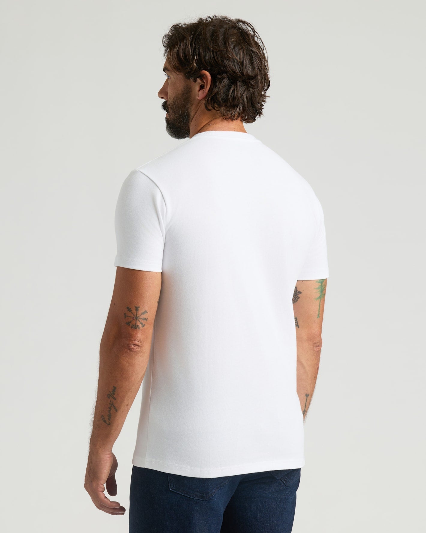 All White Heavyweight Crew 3-Pack