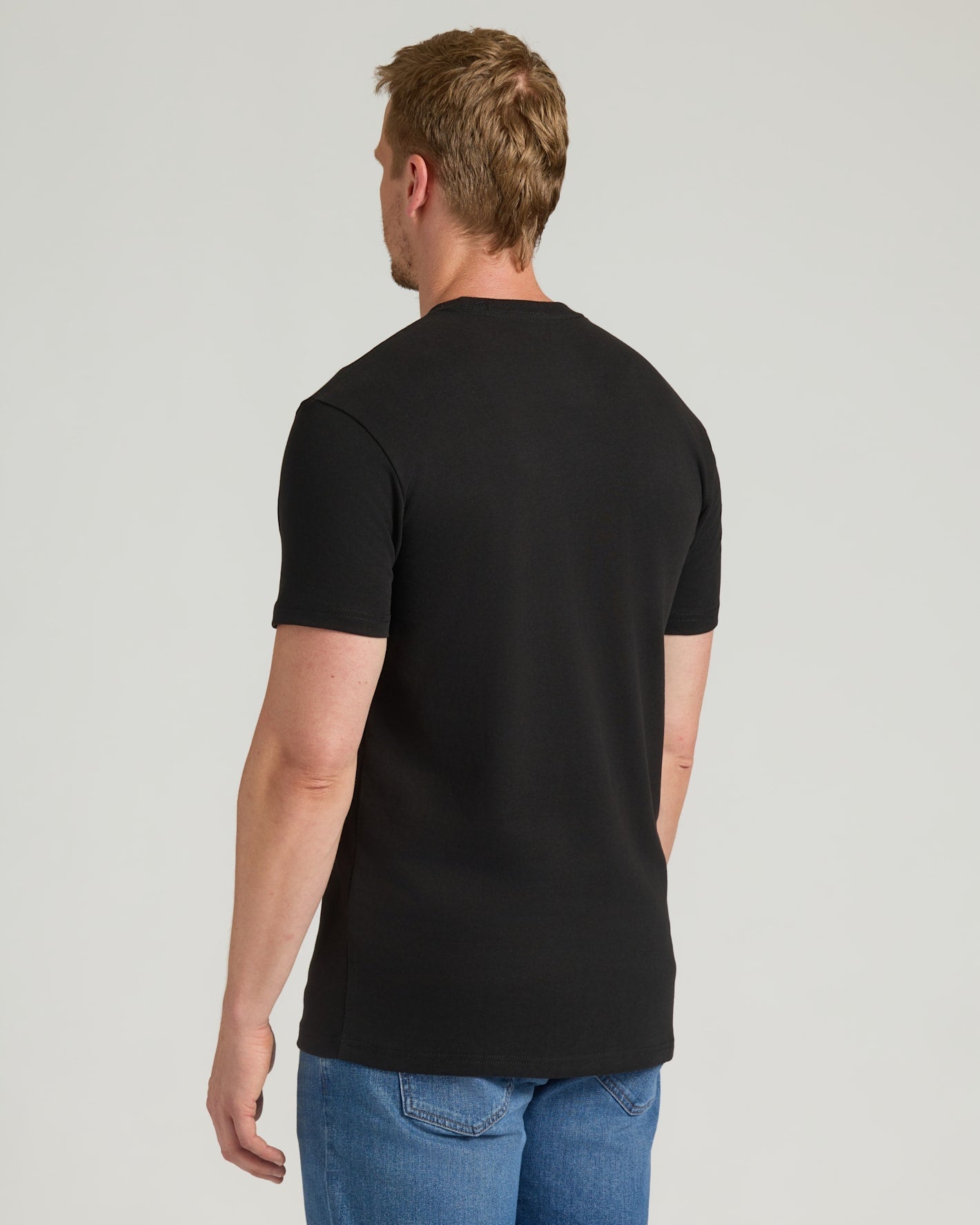 All Black Tall Heavyweight Crew 6-Pack