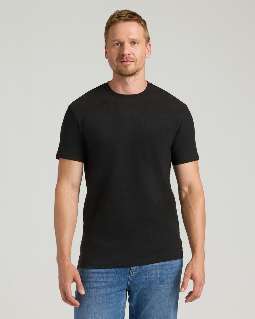 All Black Tall Heavyweight Crew 6-Pack