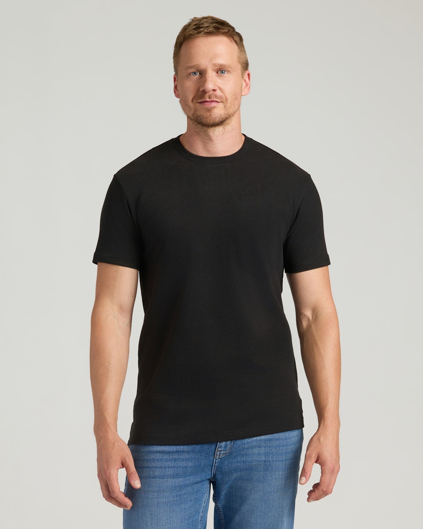 All Black Tall Heavyweight Crew 6-Pack