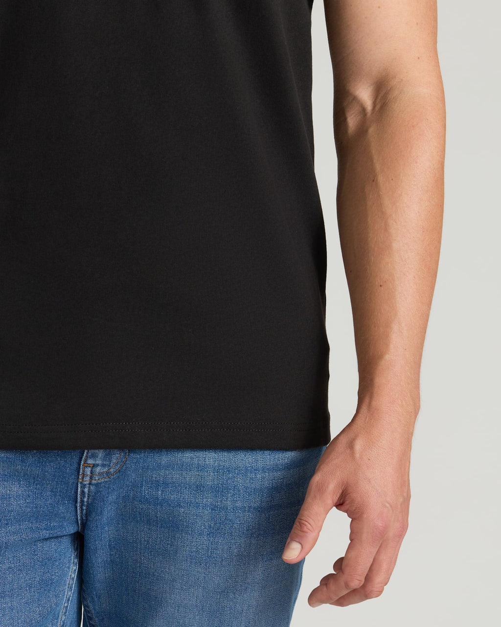 All Black Tall Heavyweight Crew 6-Pack