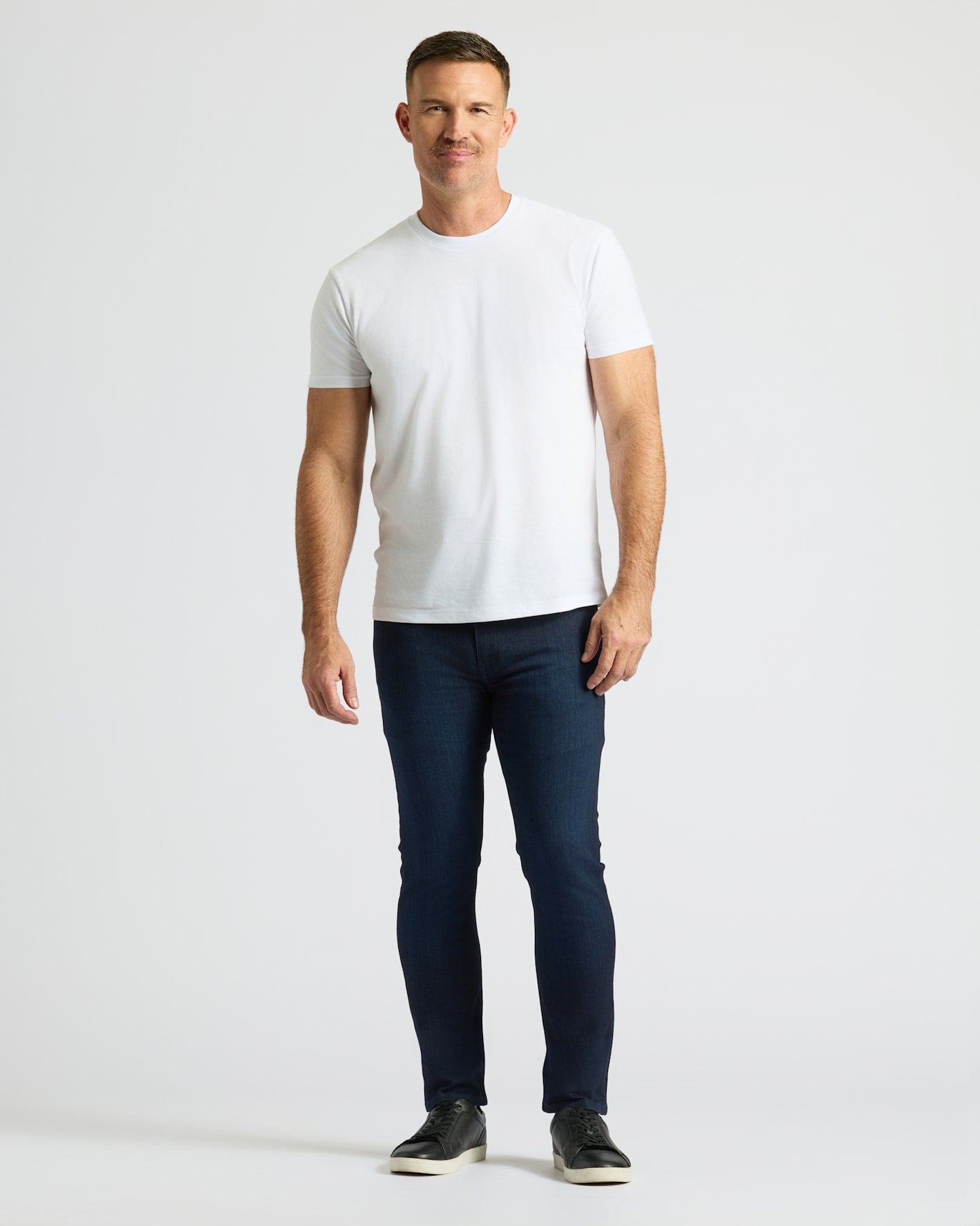 Indigo Wash Slim Comfort Stretch Jeans - Combined Sizing