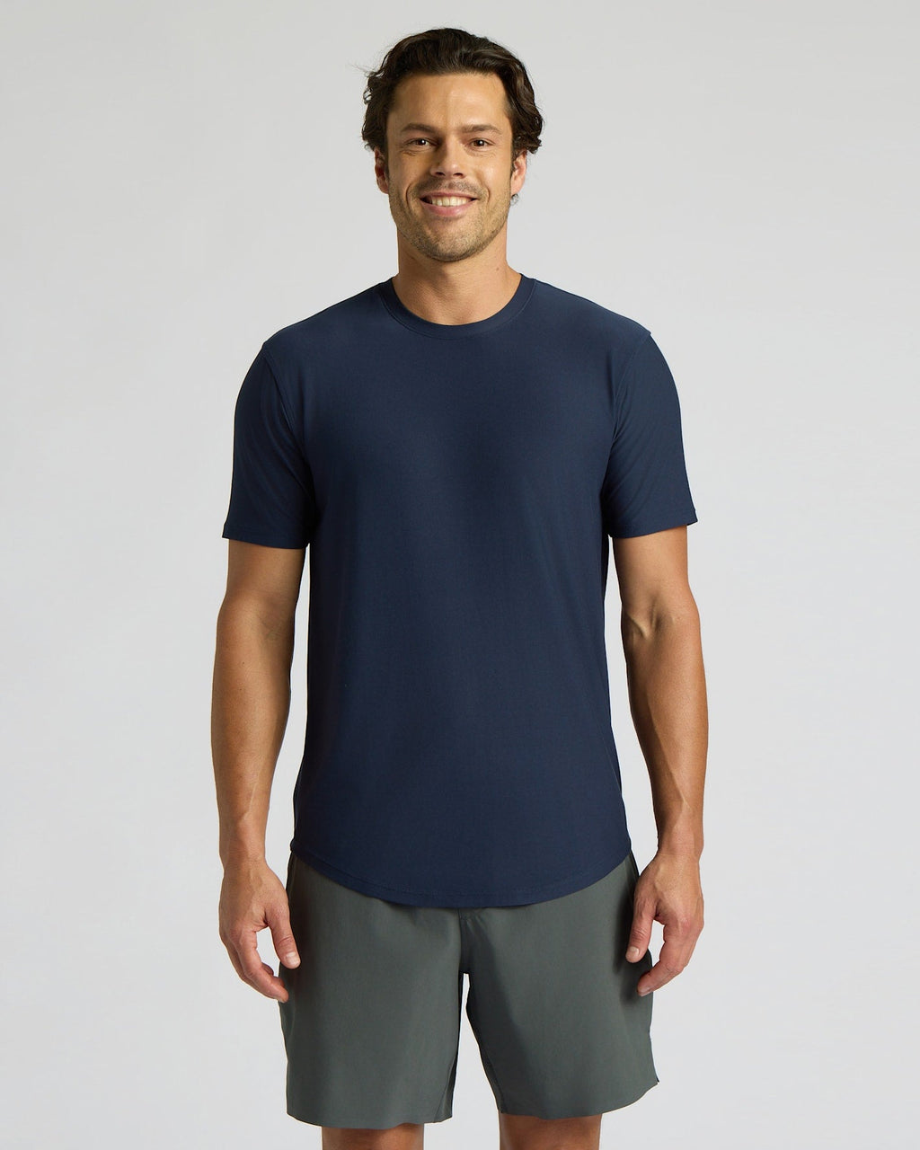 Active Curved Hem Crew 3-Pack