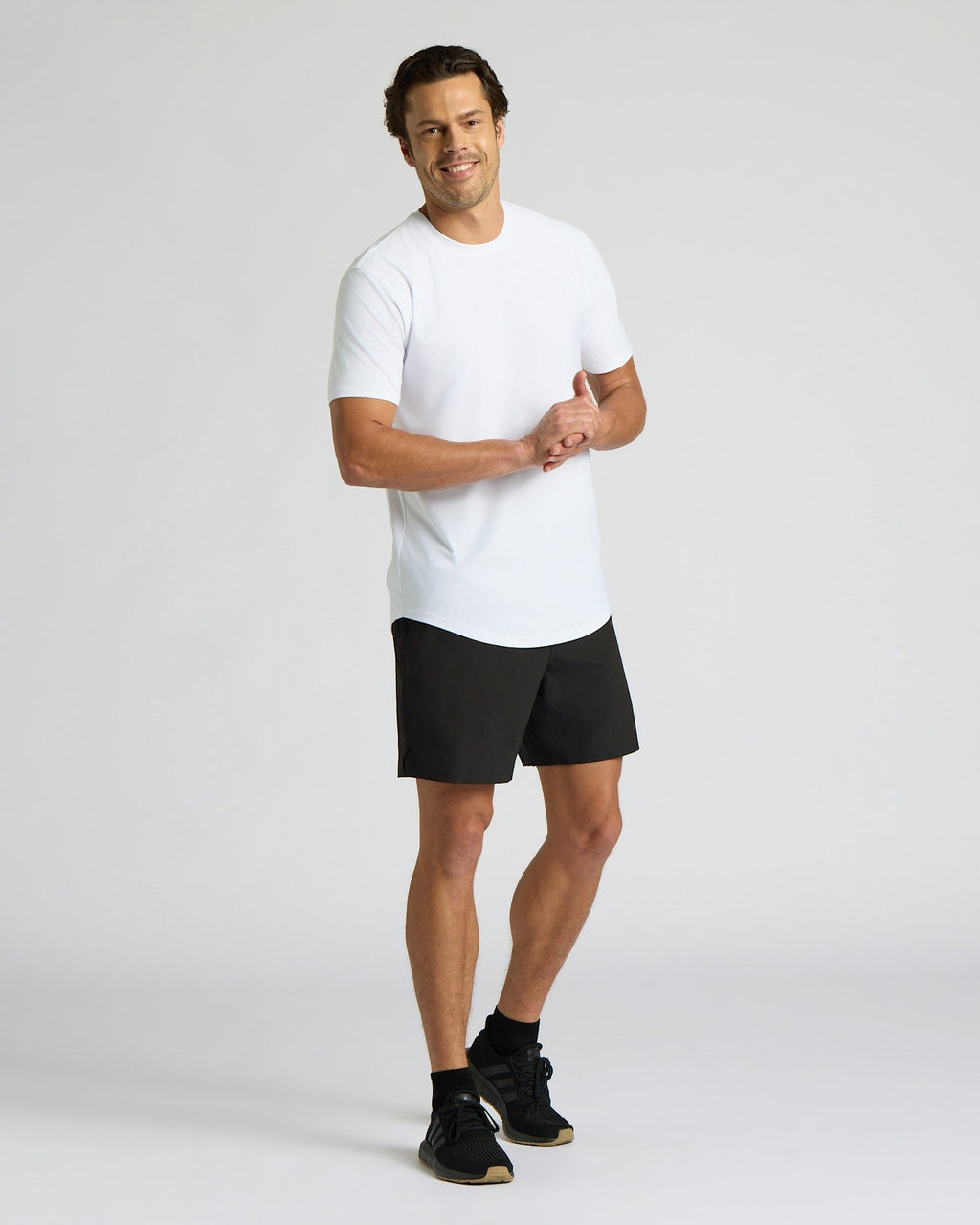 Active Curved Hem Crew 3-Pack