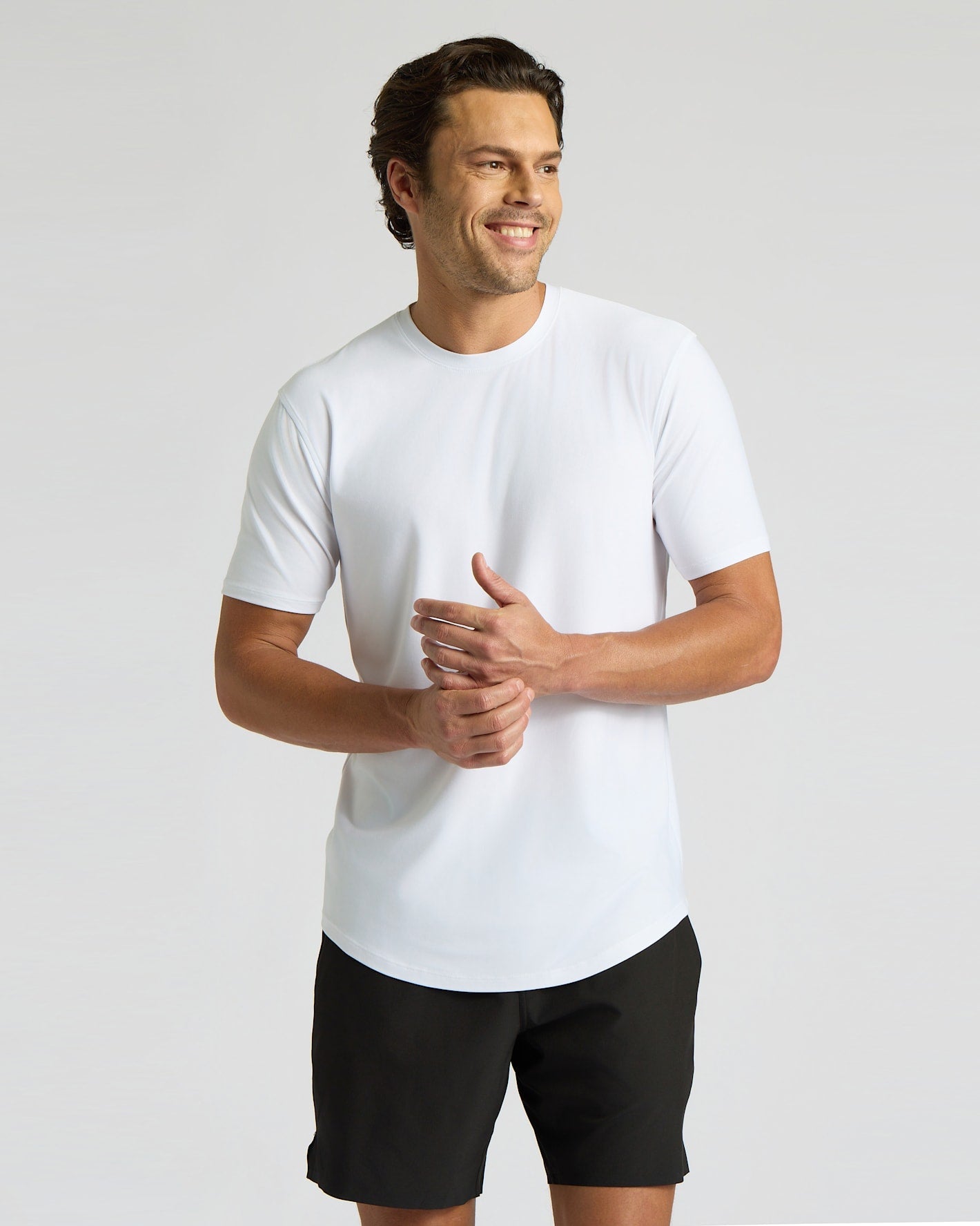 Active Curved Hem Crew 6-Pack