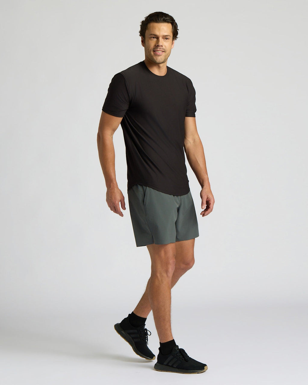 Active Curved Hem Crew 6-Pack