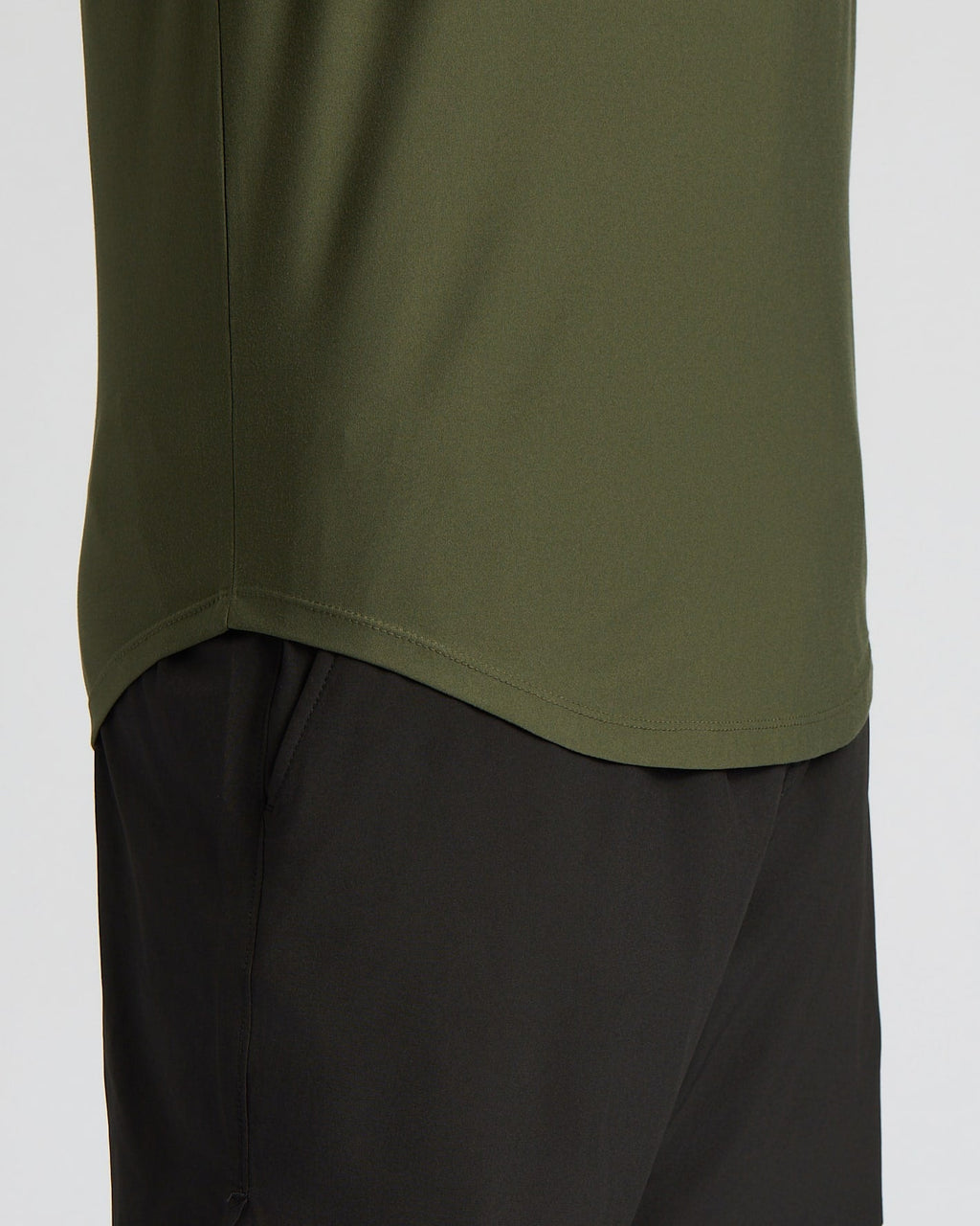 Grove Active Curved Hem Crew