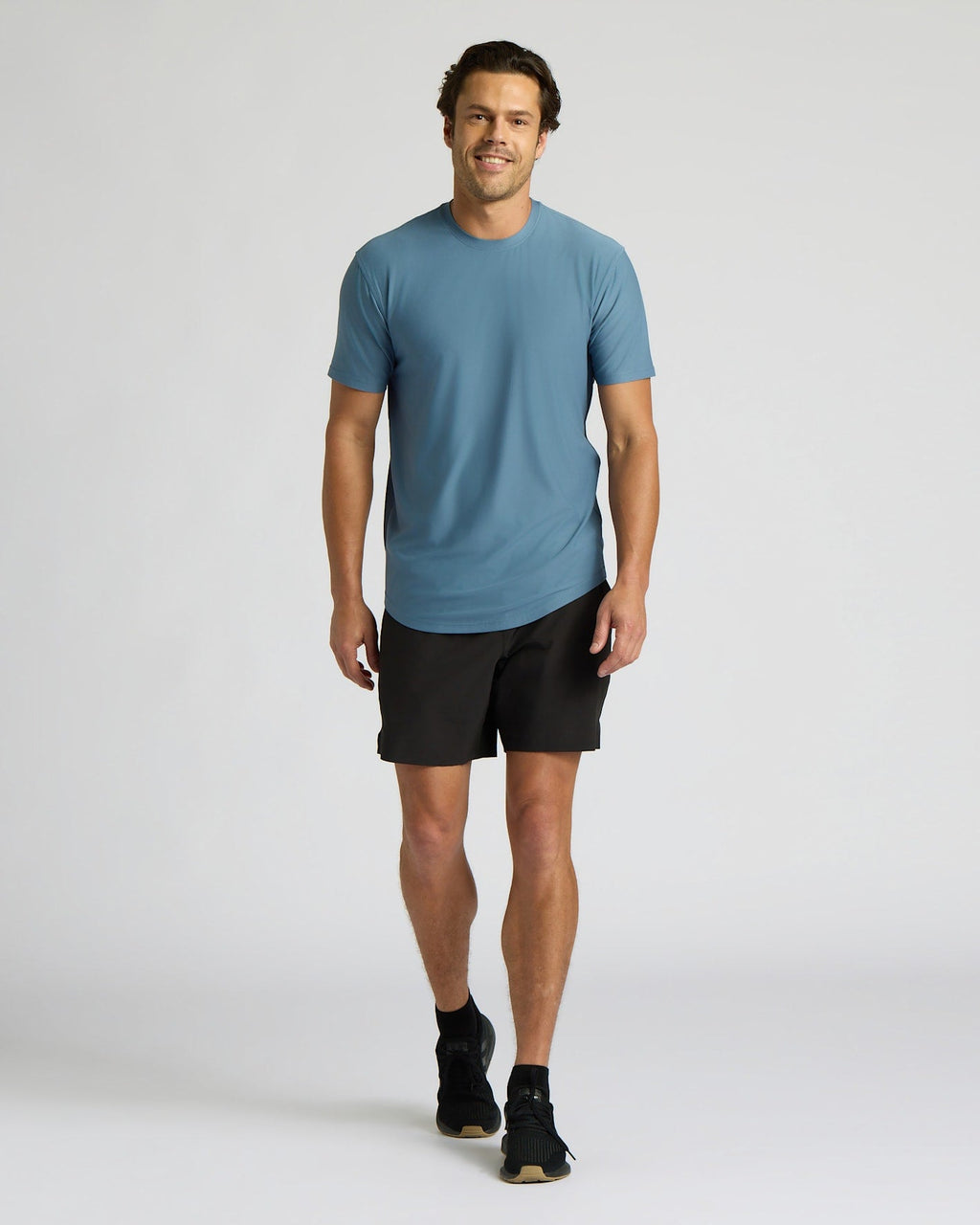 Active Curved Hem Crew 3-Pack