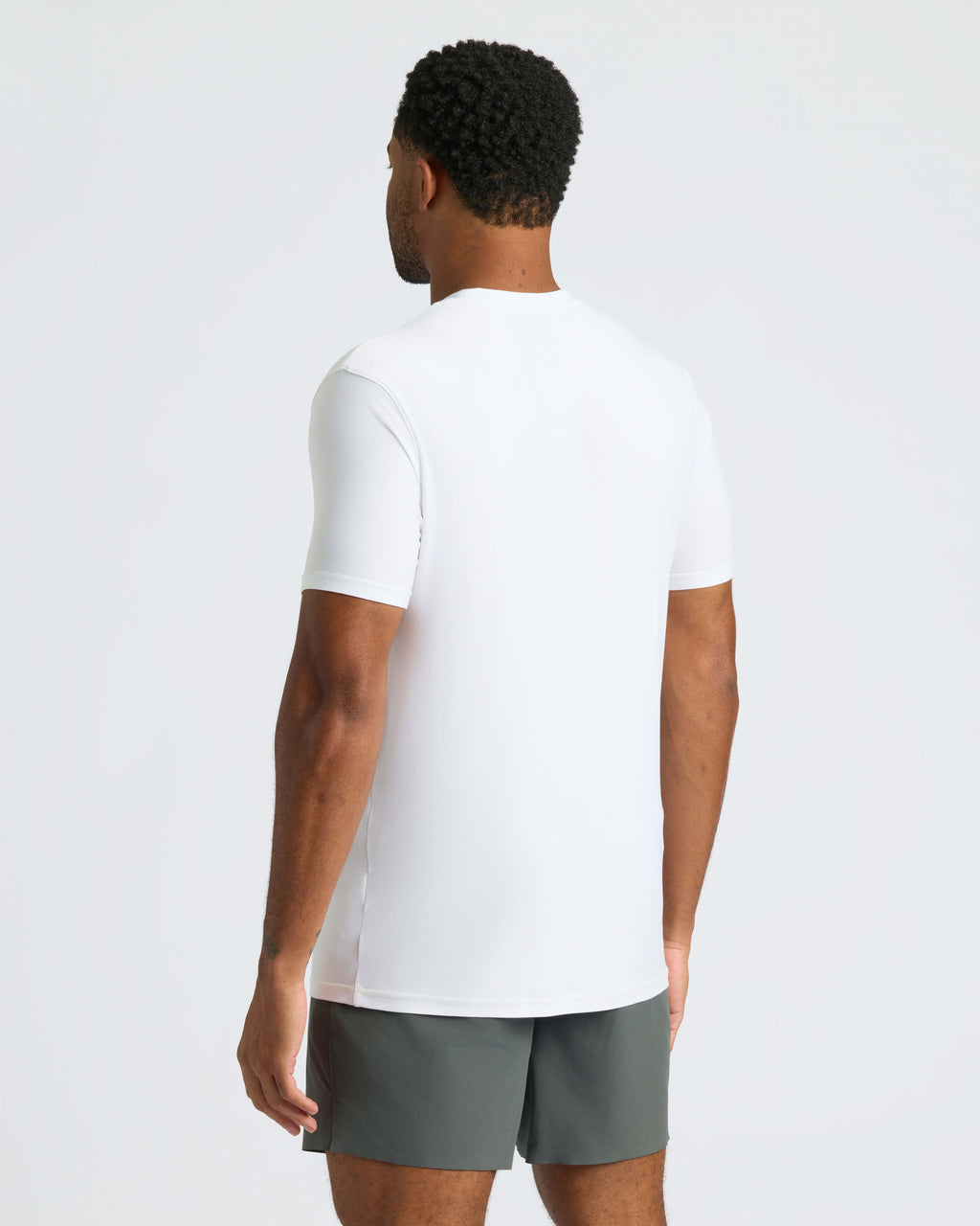 All White Active Crew 10-Pack