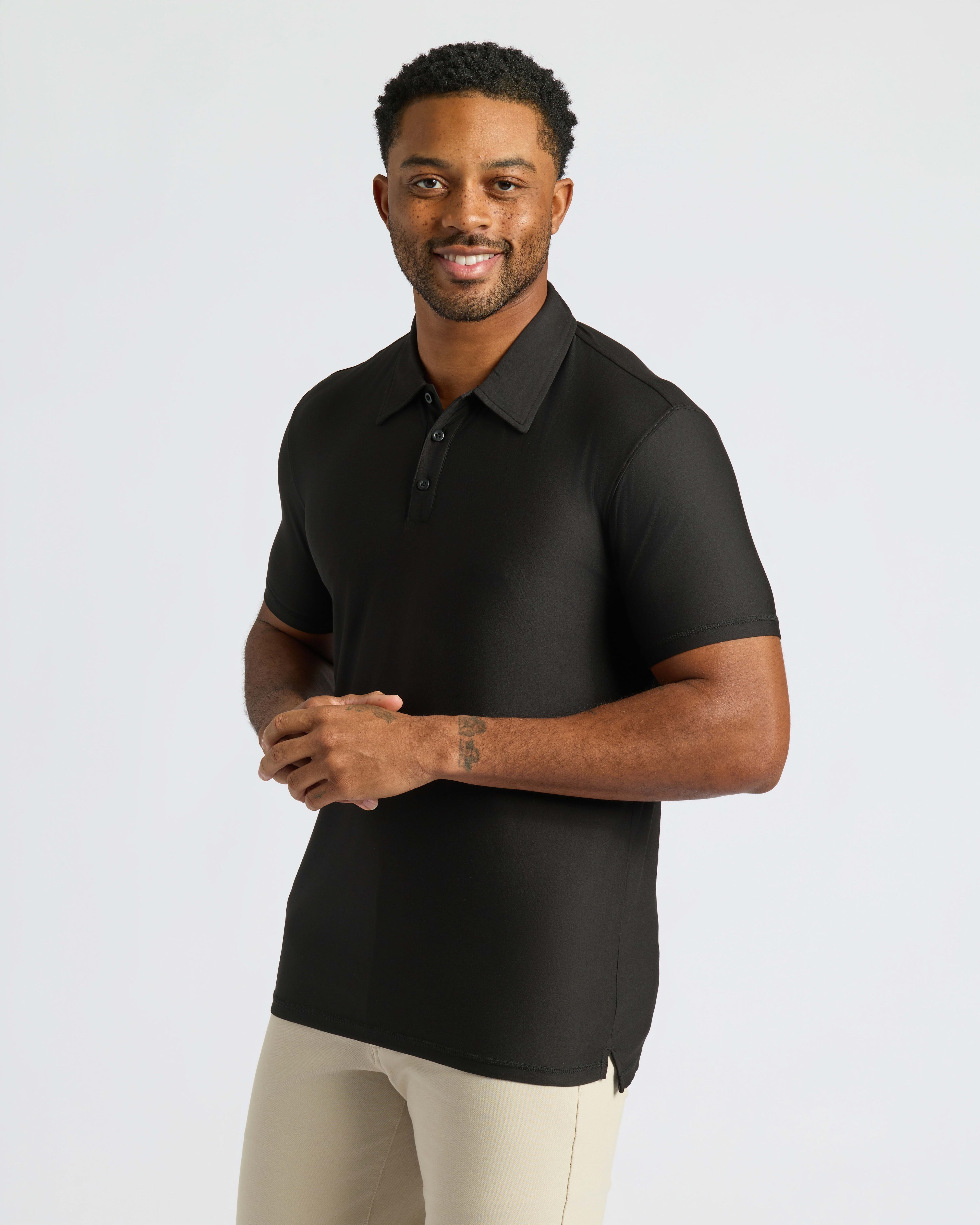 Active Short Sleeve Polo 3-Pack